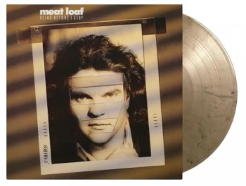 Image of Meat Loaf Blind Before I Stop - Gold & Black Marbled Vinyl 2021 UK vinyl LP MOVLP2763