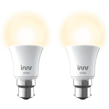 Image of Innr Smart Bulb B22 White 806lm Zigbee 3.0 - 2 Pack