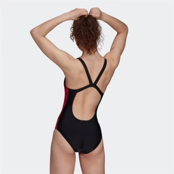 Image of adidas SH3. RO Taper Swimsuit Womens - Black / Power Pink
