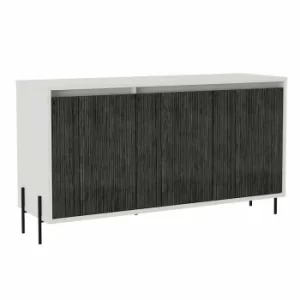 Image of Dallas Two Tone Medium Sideboard, White