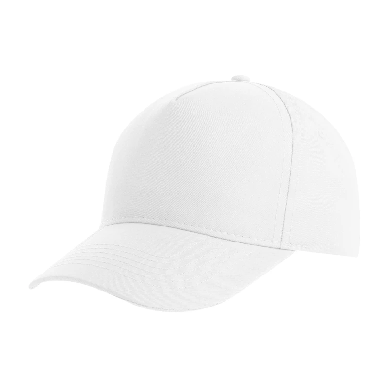 Image of Atlantis Atlantis Men Recy Five Polyester Baseball Cap in White White One Size Male 5063107765581