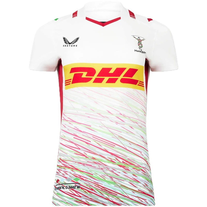 Image of Castore Castore HrlqnsJrsyA BrlntBWh/JstrRd female 6 (2XS)