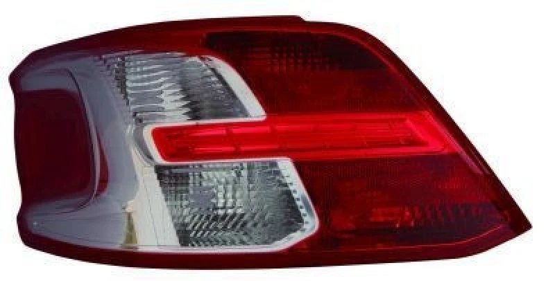 Image of ABAKUS 550-1966L-LD-UE Rear light Outer section, without bulb, Left, P21/5W Combination Rearlight (391)