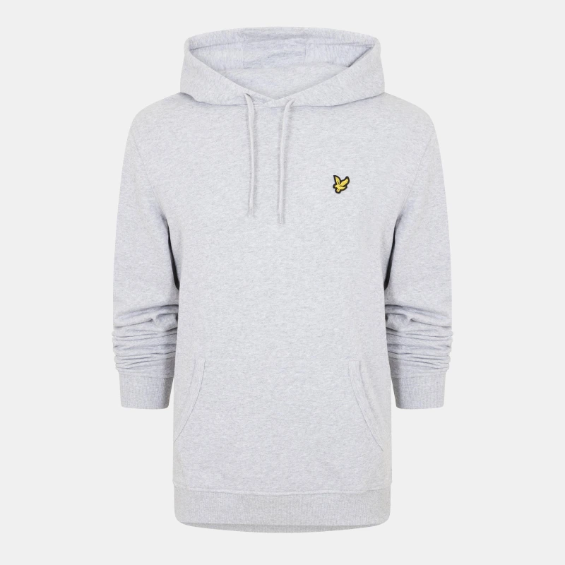Image of Lyle and Scott Pullover Hoodie - Grey Grey XS