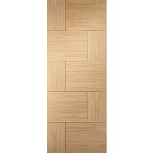 Image of XL Joinery Ravenna Oak 10 Panel Internal Fire Door - 1981mm x 838mm