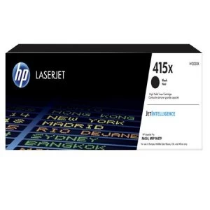 Image of HP 415X Black Laser Toner Ink Cartridge