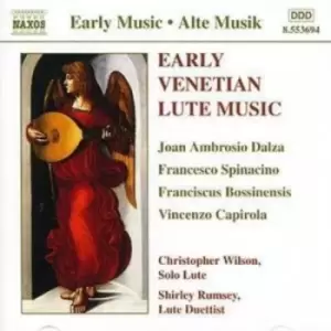 Image of Early Venetian Lute Music by Various Composers CD Album