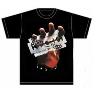 Image of Judas Priest British Steel Mens T Shirt: Small
