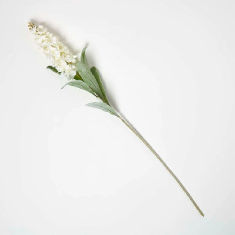 Image of Homescapes Artificial Stem of Delphinium Flowers, 82cm Natural