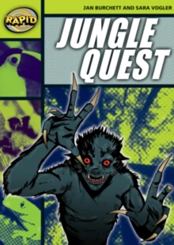 Image of Sara Vogler Rapid Reading: Jungle Quest (Stage 6 Level 6A) Book Multi unisex