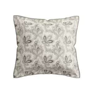 Image of V&A Aarya Square Pillowcase, Ivory
