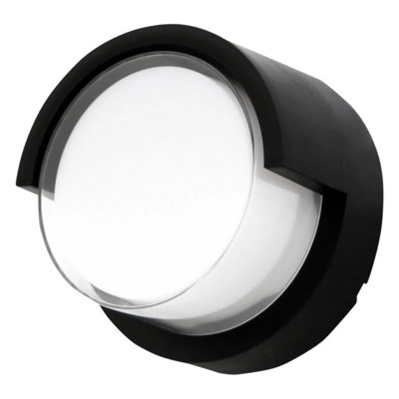 Image of Nxtgen Eugene LED Round Bulkhead 15W All-Weather Tri-Colour Cct Black