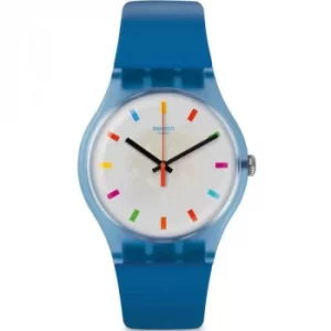 Image of Unisex Swatch Color Square Watch