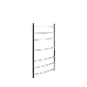 Image of Heating Style Walton 70W Electric Silver Towel Warmer (H)800mm (W)600mm