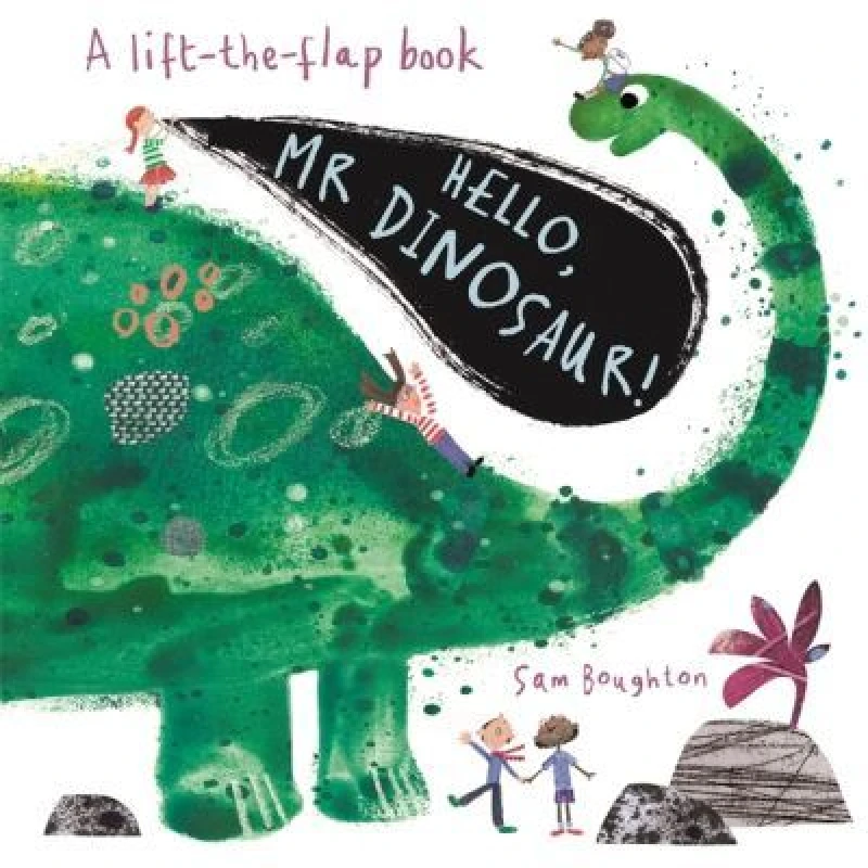 Image of Sam Boughton Hello, Mr Dinosaur! Book Multi unisex