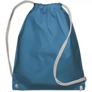 Image of Jassz Bags Drawstring Backpack (Pack Of 2) (One Size) (Mid Blue) - Mid Blue