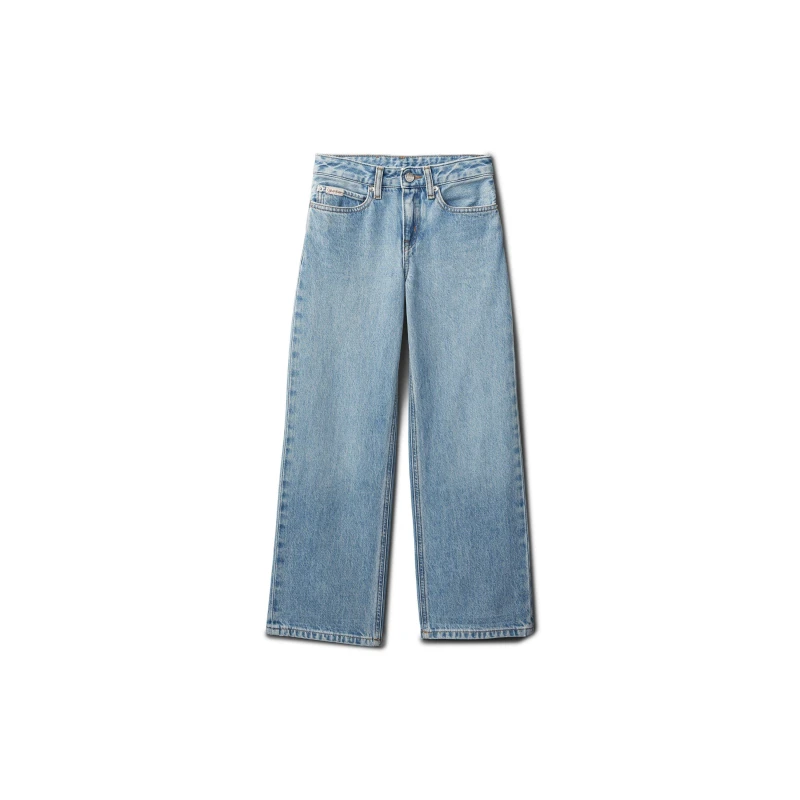 Image of Calvin Klein CK L Wide Leg Jean Jn63 Denim female 8Y