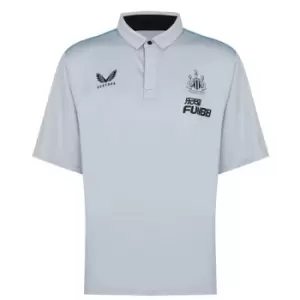 Image of Castore Newcastle United FC Training Polo Shirt Mens - Blue