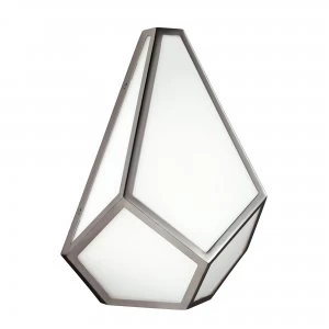Image of 1 Light Indoor Wall Light Polished Nickel, E27