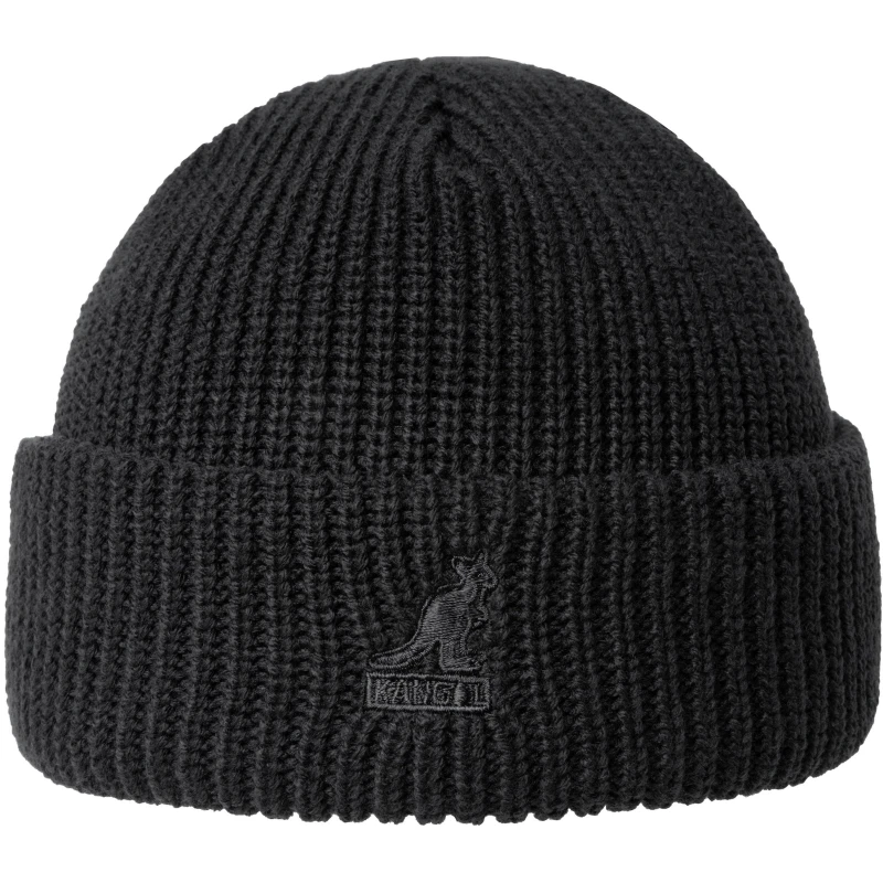 Image of Kangol Adults Cardinal Beanies Black unisex One Size