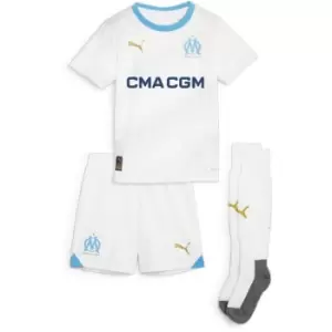 Image of Puma Olympique De Marseille Home Minikit 2023 2024 - White