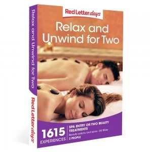 Image of Red Letter Days Relax & Unwind For Two Gift Experience