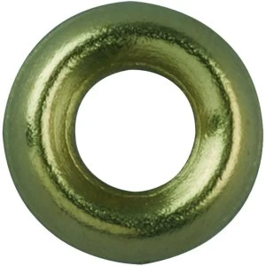 Image of Wickes Brass Screw Cup Washers - No. 8 Pack of 20