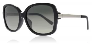 Image of Maui Jim Melika Sunglasses Black Gloss Black Gloss Polariserade 58mm