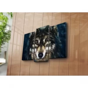 Image of 3PATK-38 Multicolor Decorative Canvas Painting (3 Pieces)