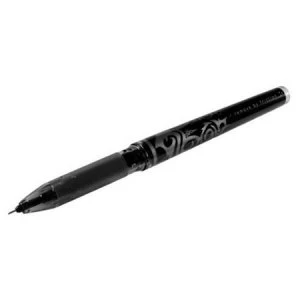 Image of Pilot Frixion Point Erasable Rollerball Pen 0.5mm Tip 0.3mm Line Black Pack of 12