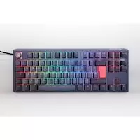 Image of Ducky One3 Cosmic TKL 80% USB RGB Mechanical Gaming Keyboard Cherry MX Red Switch - UK Layout