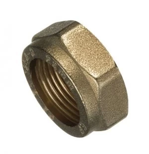 Image of Wickes Brass Compression Nut - 15mm