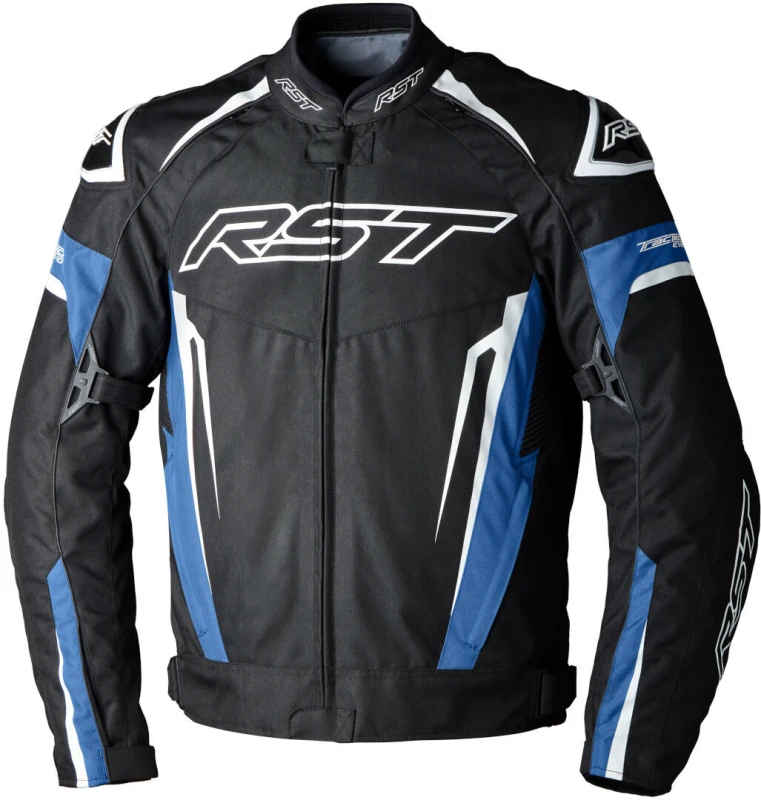 Image of RST Tractech Evo 5 Textile Jacket Blue Black White Size 52