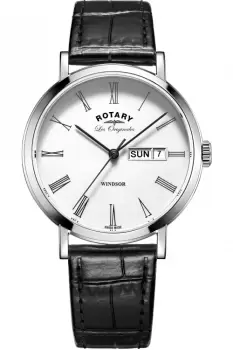 Image of Mens Rotary Swiss Made Windsor Quartz Watch GS90153/01