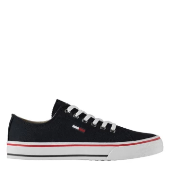 Image of Tommy Jeans Virginia Laceup Trainers - Midnight CKI