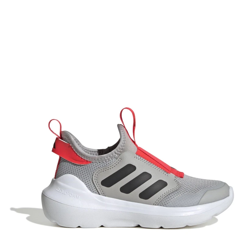 Image of adidas Tensaur Comfort Shoes Childrens Grey/Red male C11 (29)
