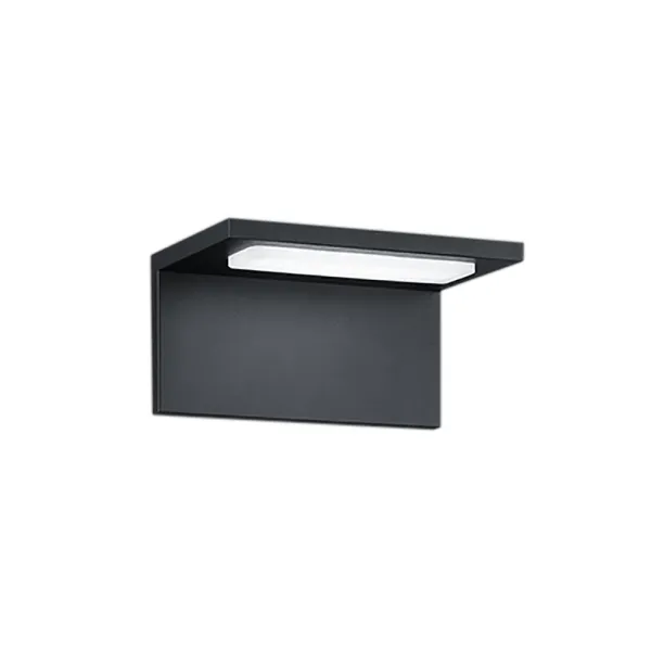 Image of Trave Modern Outdoor Modern Wall Lamp Anthracite 3000K IP54