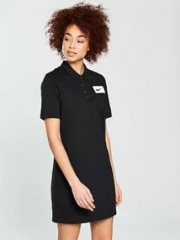 Image of Nike Sportswear Box Swoosh Dress Black Size S Women