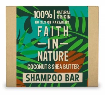 Image of Faith in Nature Shampoo Bar Coconut & Shea 85g