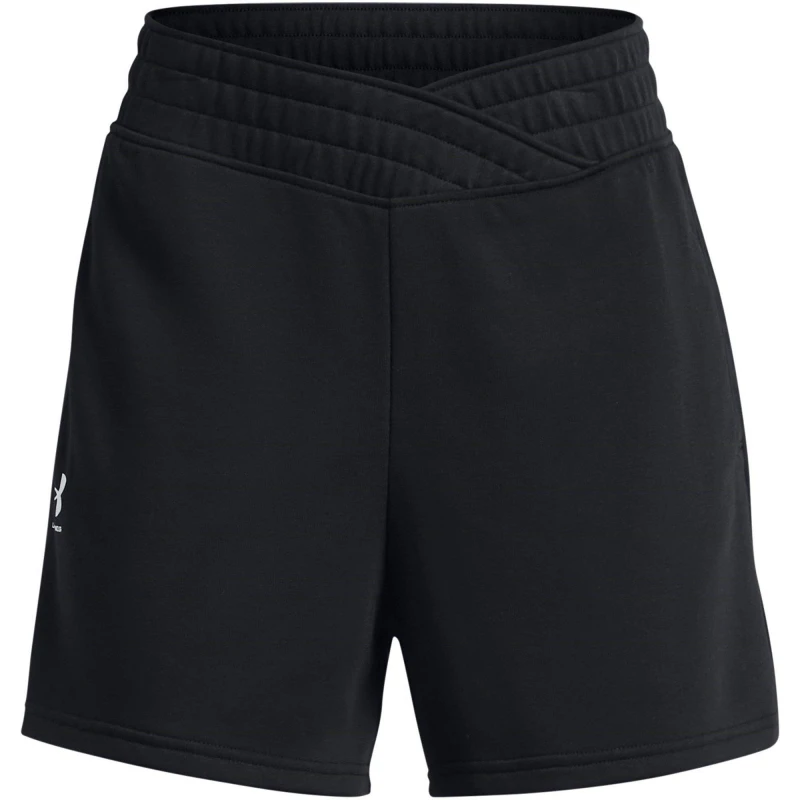Image of Under Armour Armour Ua Rival Terry Short Jogger Womens - Black 8