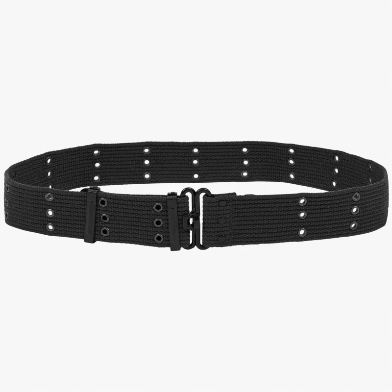 Image of Belt Highlander Cotton Noir Unisex TU