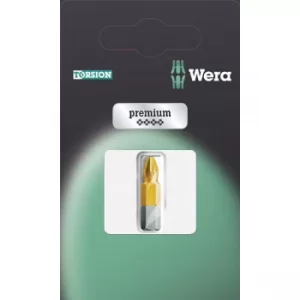 Image of Wera 05073518001 855/1 TiN Premium Pozidriv PZ3 Screwdriver Bit