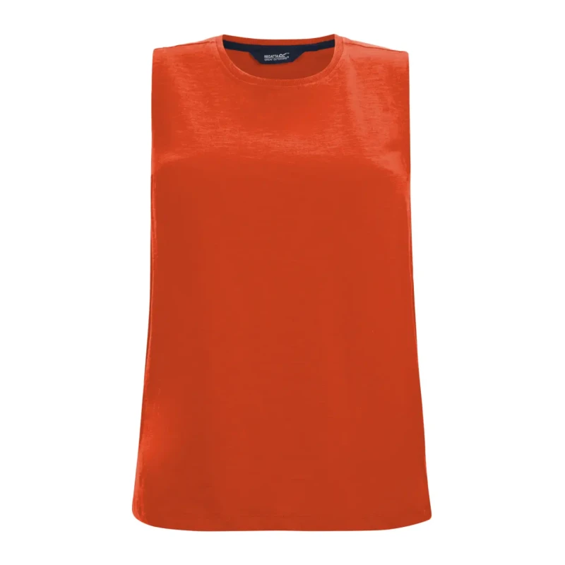 Image of Womens tank top Regatta Fariene Orange Female 40