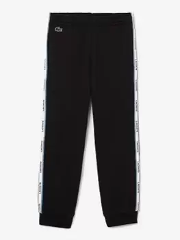Image of Lacoste Boys Active Jog Pants - Black, Size 3 Years