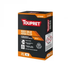 Image of Toupret Exterior Rock Solid Repair Filler 2kg
