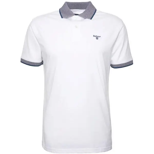 Image of Barbour Cornsay Polo Shirt - White 2XL
