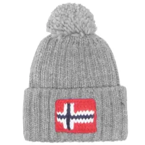 Image of Napapijri Beanie Hat - Grey