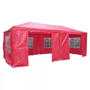 Image of Airwave 6m x 3m Value Party Tent Gazebo - Red