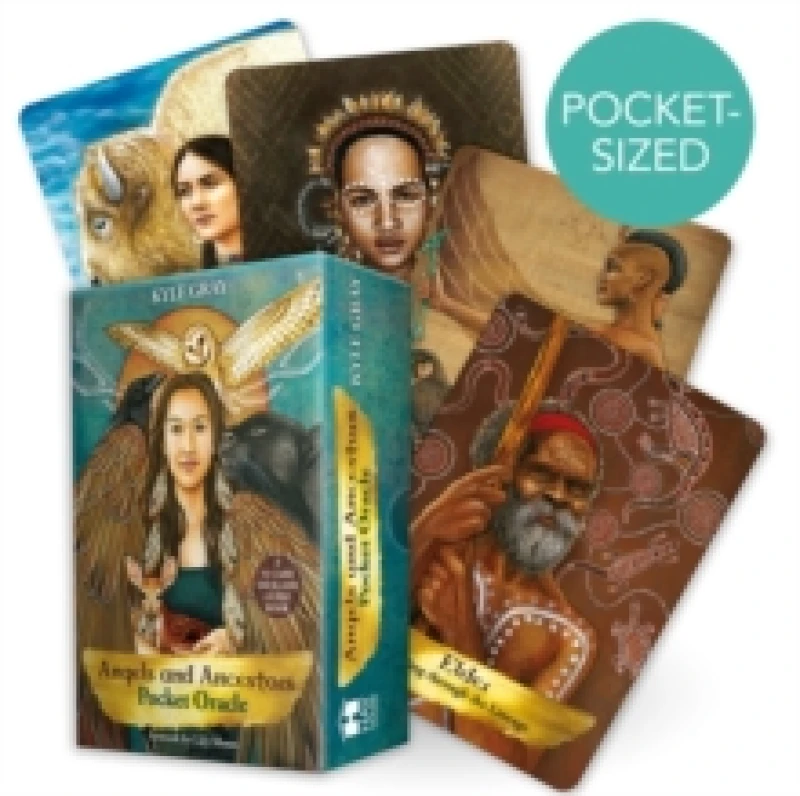 Image of Angels and Ancestors Pocket Oracle : A 55-Card Deck and Guidebook Cards