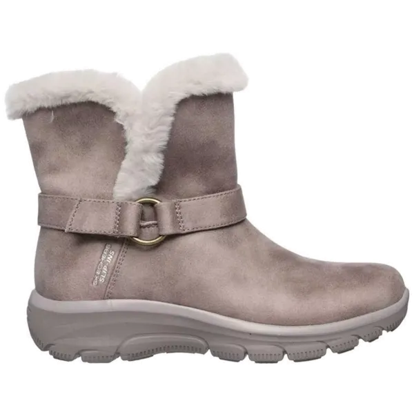 Image of Skechers Womens Easy Going Dreamers Move Ankle Boots UK Size 7 (EU 40) Dark Taupe SKE2335-DKTP-7